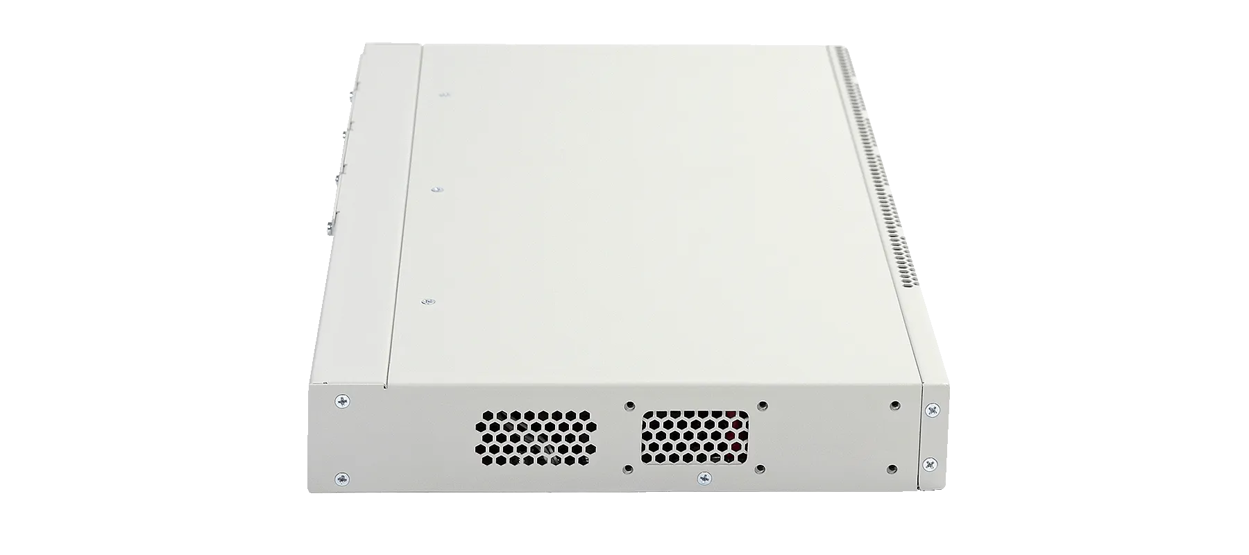 Ethernet-коммутатор MES2424FB, 24x1G SFP + 4x10G SFP+, L3, 220V AC/12V DC